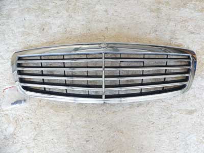 Mercedes Front Hood Radiator Chrome Grille Grill 2218800083 07-09 S550 S600 S63 S65 AMG5